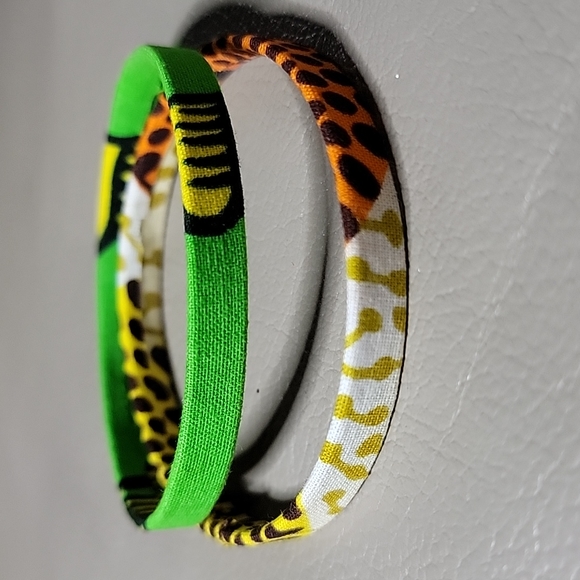 Small Headband and Bracelet set made in Ghana Africa - Picture 8 of 8